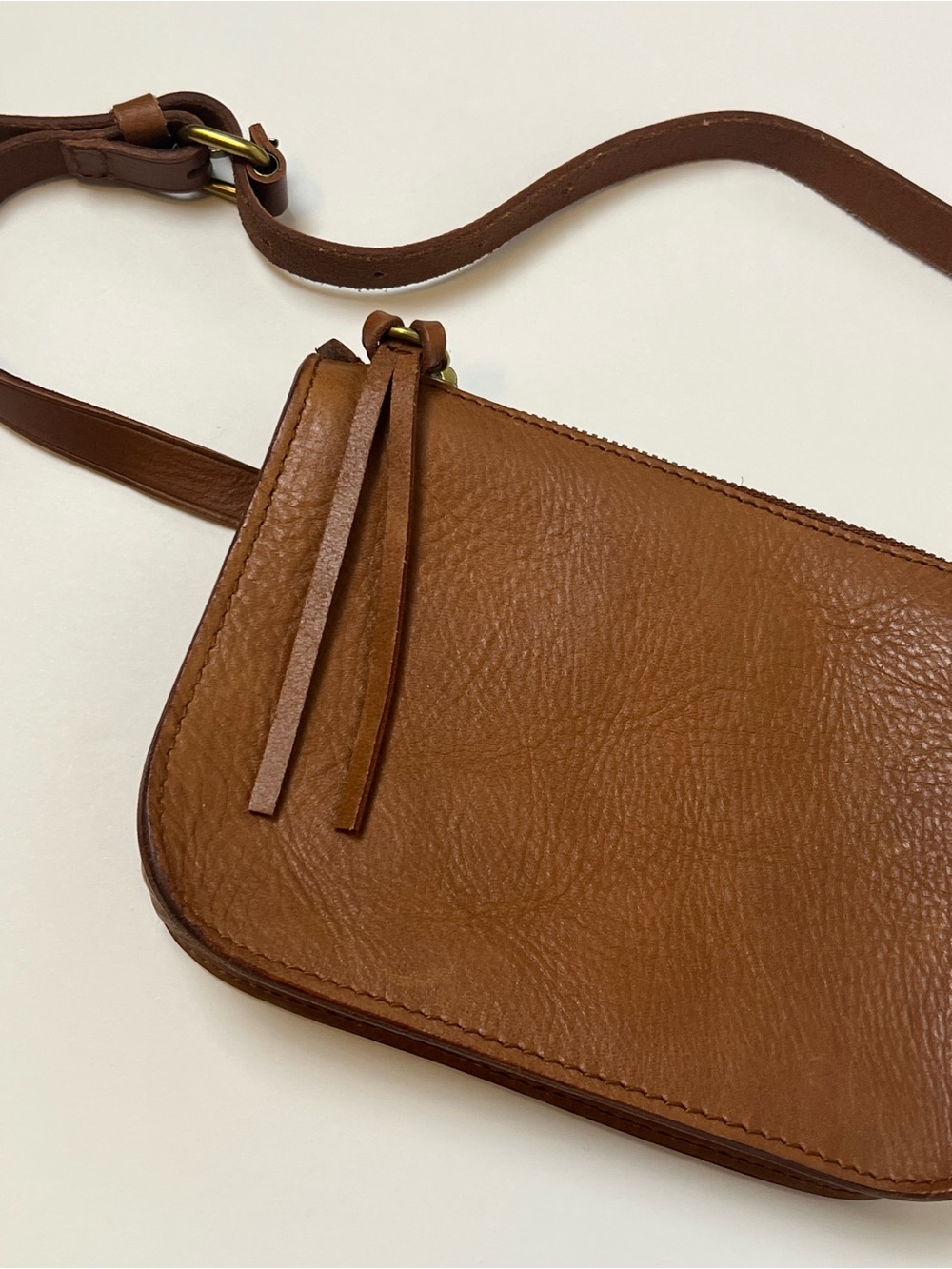 Madewell Brown Leather Belt Bag